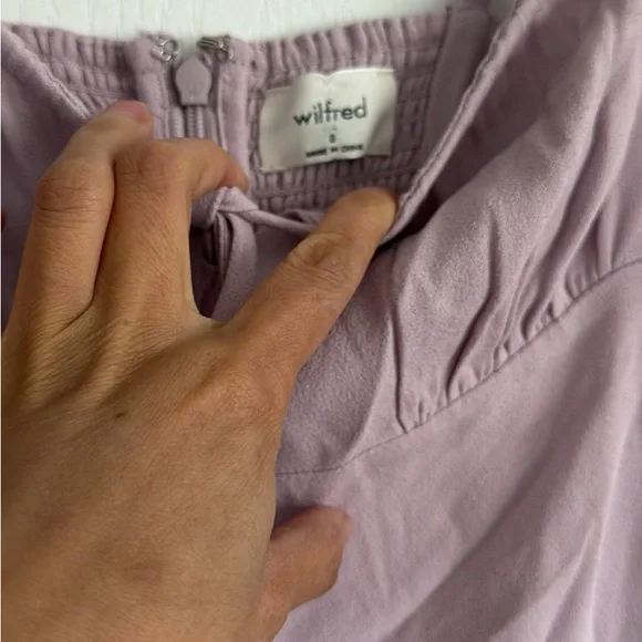 Wilfred Purple Jumpsuit with Straight-Leg Silhouette - Picture 2 of 5